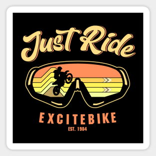 Ride Excited Magnet